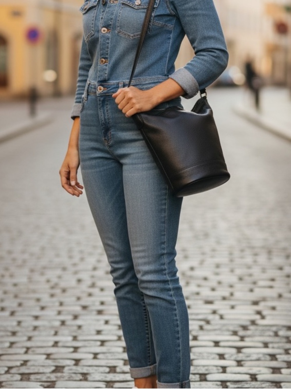 Perlina Leather Bag